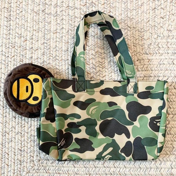 Bundle of 2 A bathing ape bape baby Milo tote shoulder bag - Picture 3 of 4